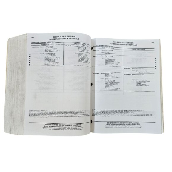 Mitchell Maintenance Service Intervals 1983 - 96 Cars Truck Vans Domestic Import - Picture 8 of 16